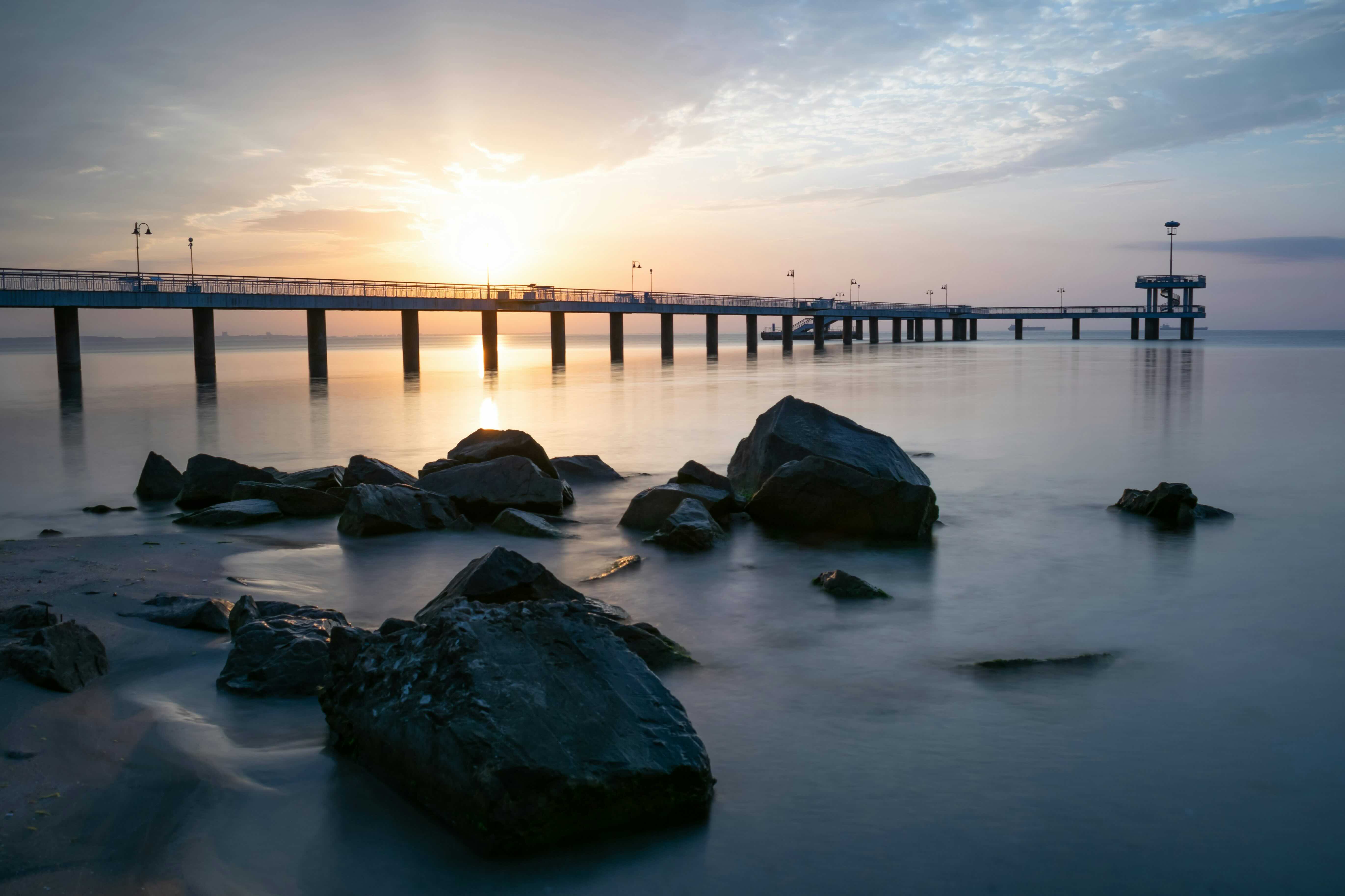 Picture of the Burgas pier