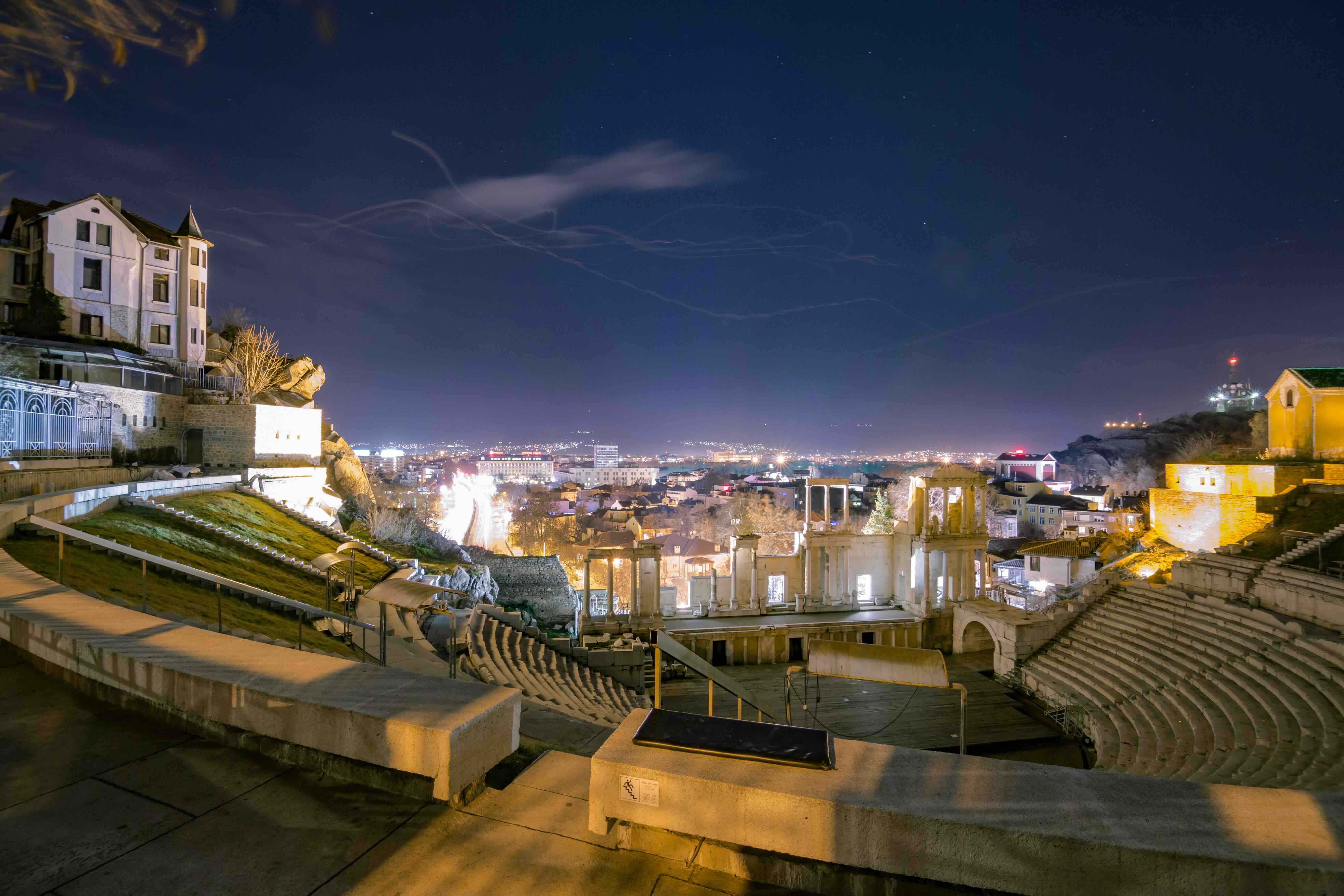 Picture of the Roman Amphitheatre in Plovdiv