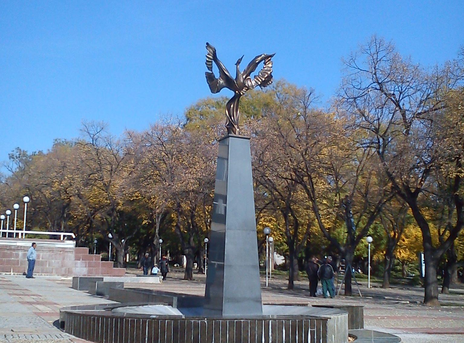 Picture of the central square in Stara Zagora